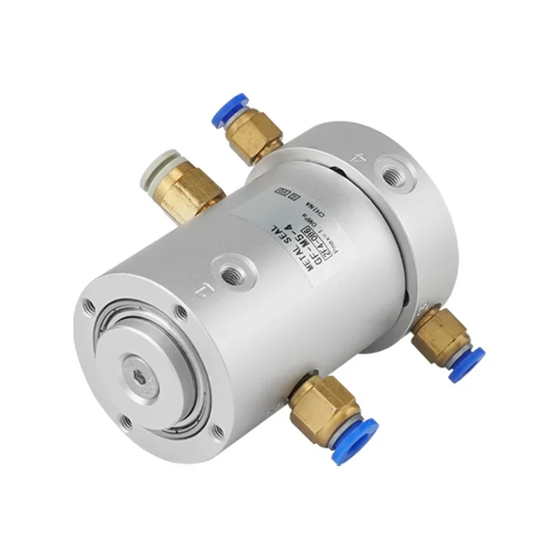 4 Passage Pneumatic Rotary Union GF-M5-4, 360 Degree Air Rotary Joint for Rotating Air Circuit