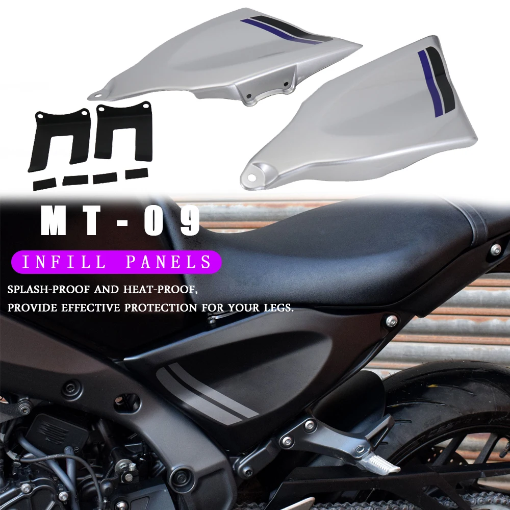 

MT09 2021 2022 New For Yamaha MT-09 MT 09 Motorcycle Accessories Side Panels Cover Fairing Cowl Plate Cover