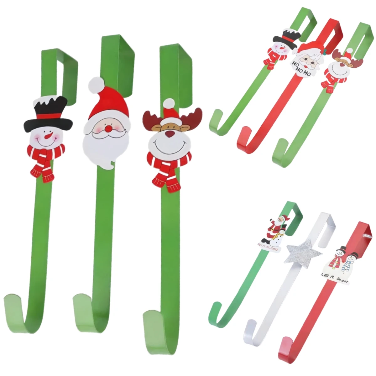 

A Set Of Three Reliable Wall Mounted Hangars To Showcase Your Beautiful Seasonal Decorations Or Maintain Order In The House