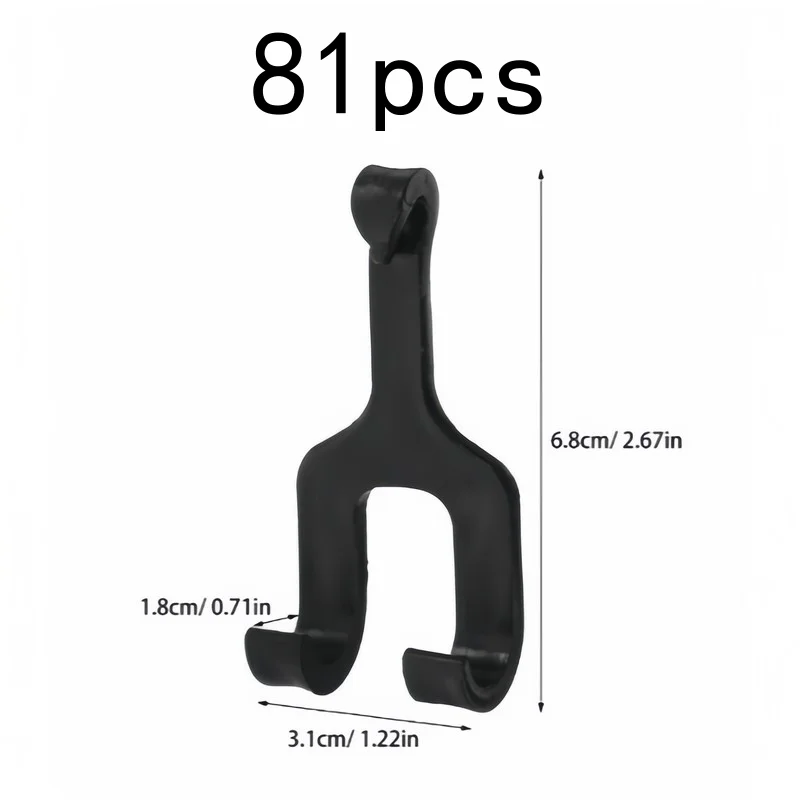81 pcs Melon Support Hooks, Sturdy Hold for Watermelon, Cantaloupe and Honeydew Vines, Prevent Breakage