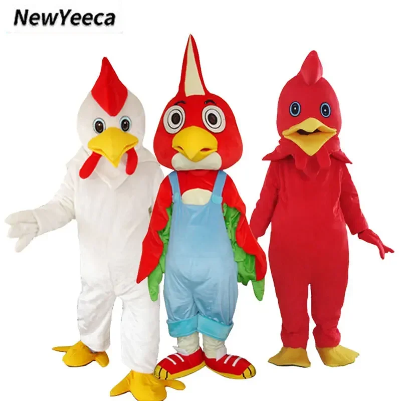 Plush Playful Turkey Cartoon Doll Costume Big Rooster Walking Props Thanksgiving Party Event Cosplay Mascot G1221