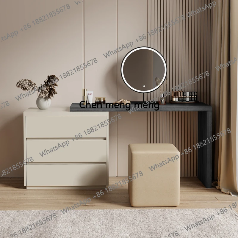 

Mirror Wood Vanity Tables Chair Stool Bedroom Mirror Makeup Vanity Tables Girl Drawer Salon Schmink Tisch Home Furniture