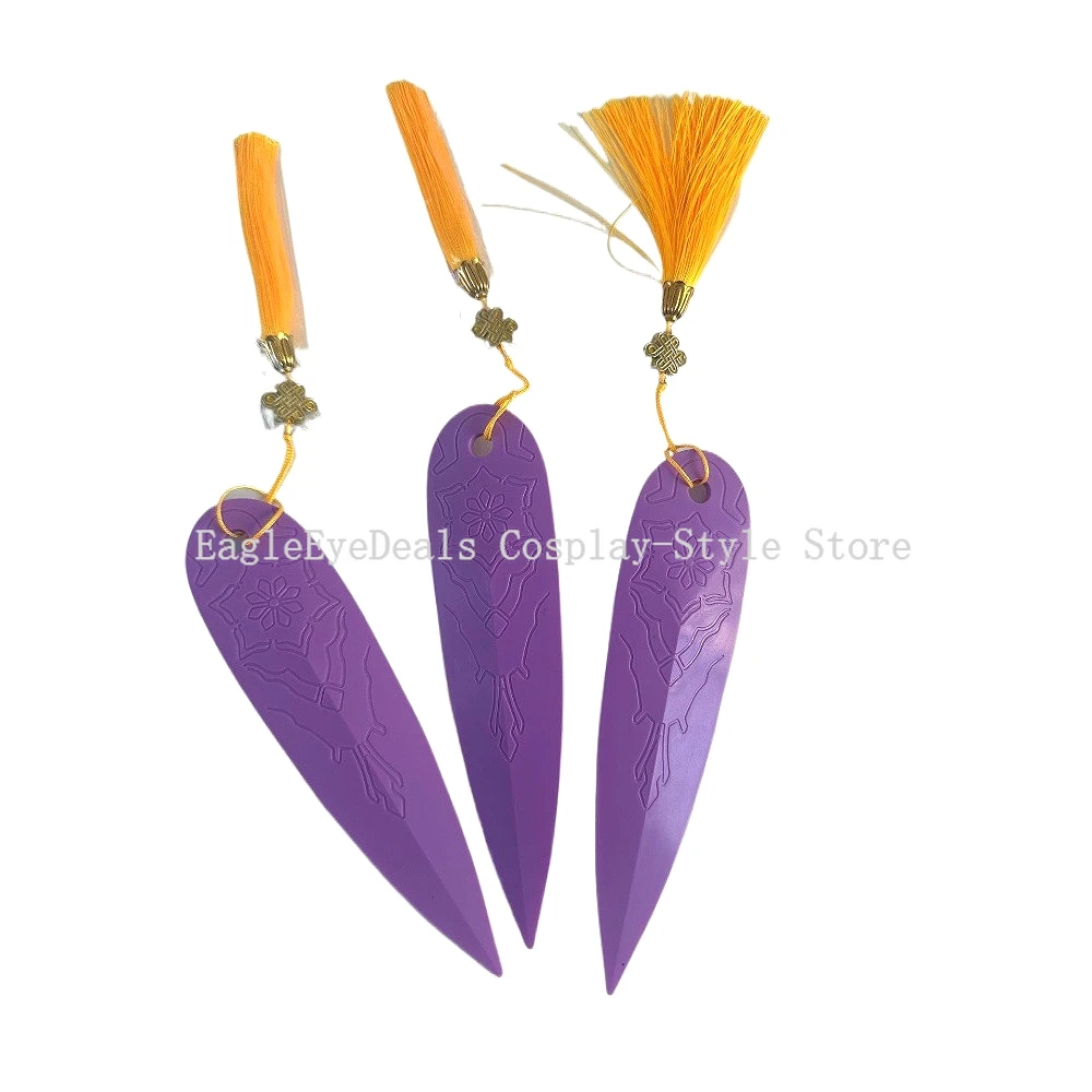 Anime filme cosplay adereços armas multicolorido 3d impresso dardo boomerang meninas alegria vara prop acessórios de fantasia de halloween