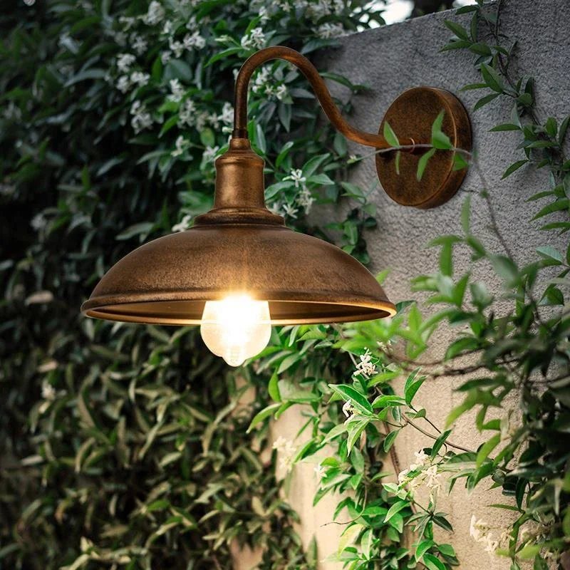 Vintage Waterproof Wall Light Outdoor Lamp for Balcony Doorway Courtyard Corridor Garden Industrial E27 Sconces Lighting Fixture