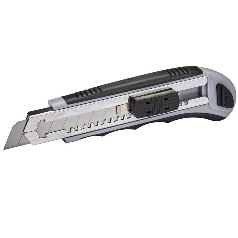 Imagem -03 - Makita Snap-off Utility Knife Carregamento Fácil Lâminas Extras Retráteis Punho de Borracha Confortável Combinação Total de Ferramentas Manuais