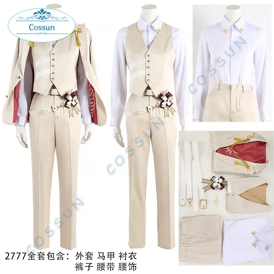 

[Customized] Game Nu: Carnival 1st Anniversary Yakumo Cosplay Costumes Formal Suit Halloween Carnival Uniforms Anime Clothing