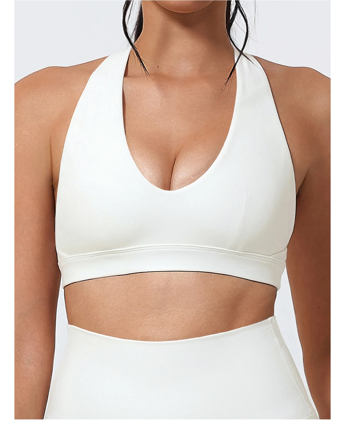 Hearuisavy Sommer-Sport-BH für Damen, Pilates, Yoga, Gymnastikunterwäsche, Laufen, stoßfest, atmungsaktiv, schnell trocknend, Fitness-Top für Mädchen – Detail 26