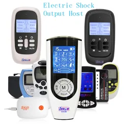 Digital Electric Shock Output Host Sex Toys Power Box Accessory Pulse Therapy Machine For Penis Ring Anal Plug Nipple Clamps