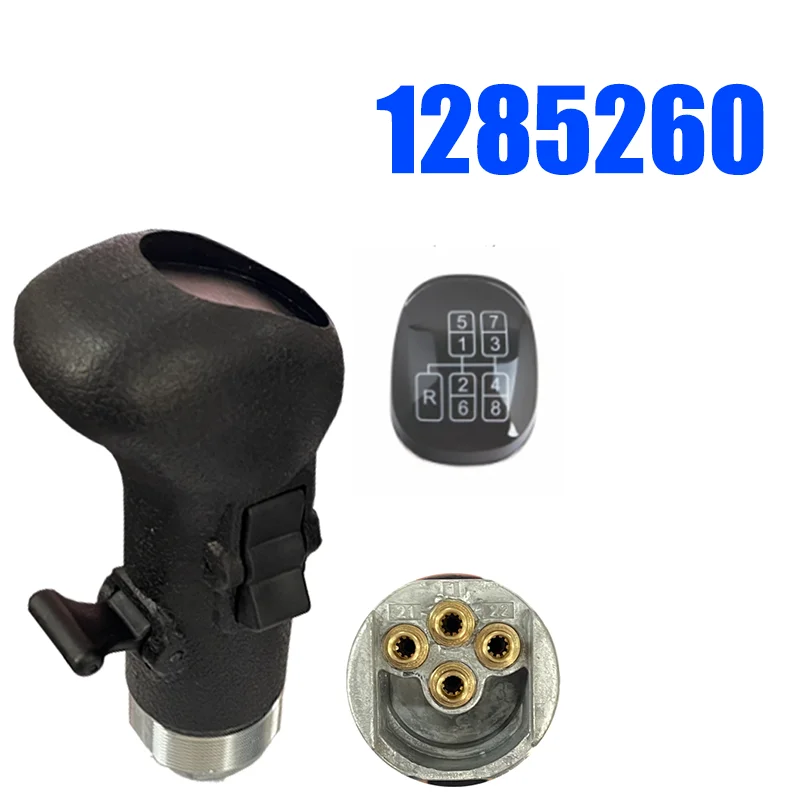 8 Speed Gear Shift Lever Knob with Gearbox Splicer Switch 1285260 1285259 1285258 Fit for Daf