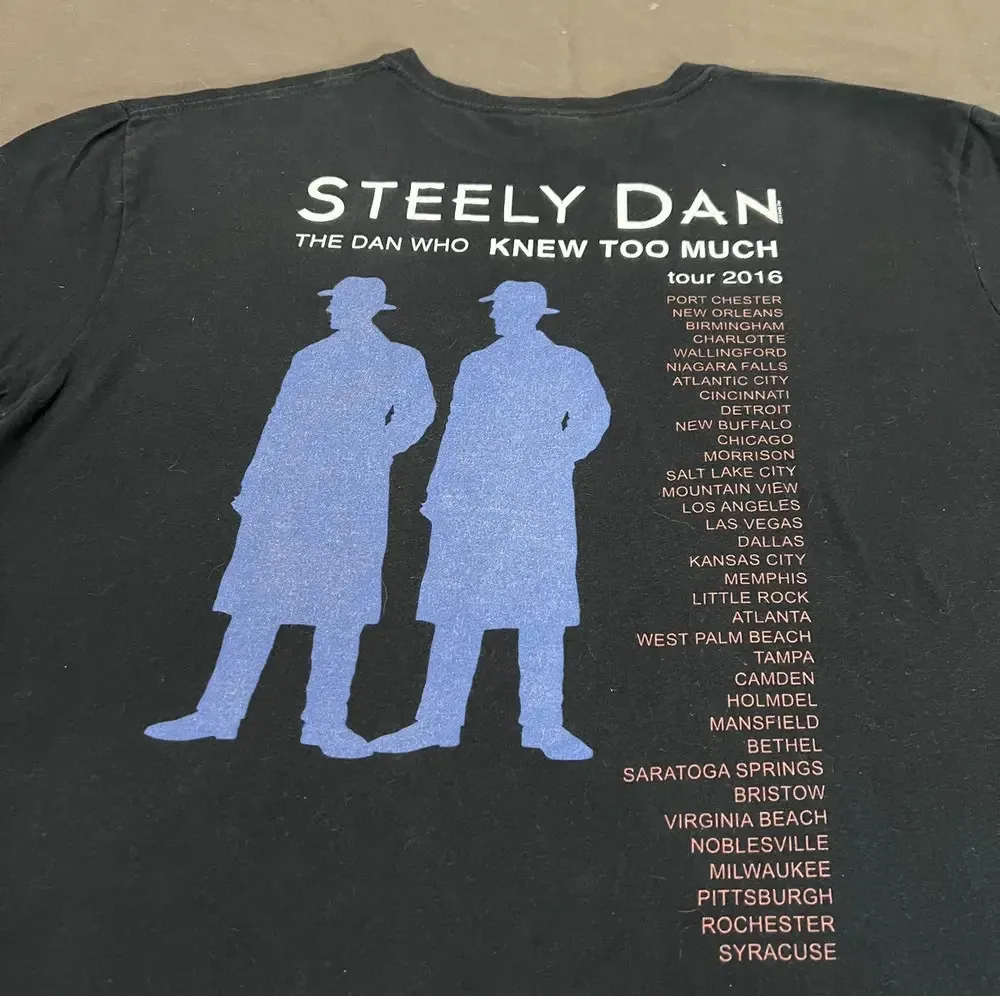 2016 Steely Dan Promo Tour Tee