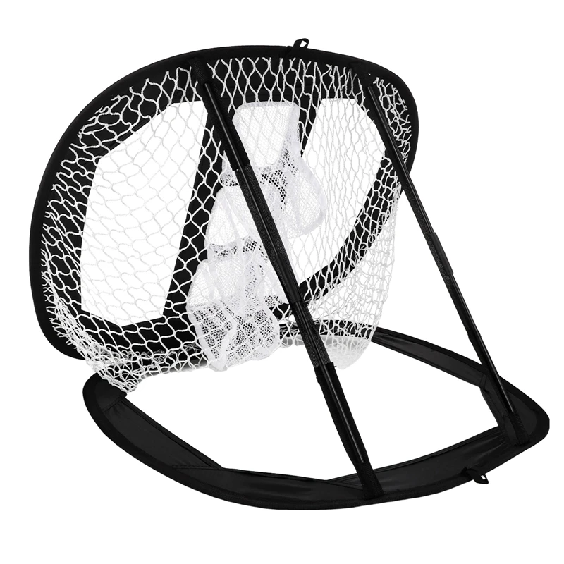 Golf Practice Net Golf Chipping Net Swing Trainer Pop UP Indoor Outdoor Chipping Pitching Cages Mats Portable Chipping Training