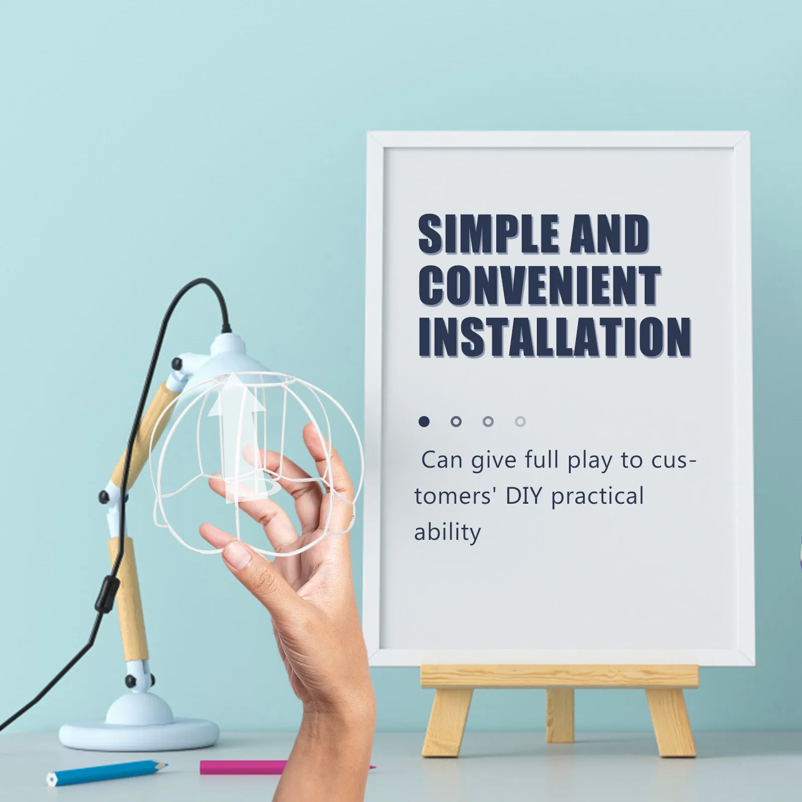 

Металлическая рамка для абажура 8,5 дюймов, прочное кольцо-держатель для абажура, универсальное крепление для настольных ламп, люстр, проектов DIY-освещения