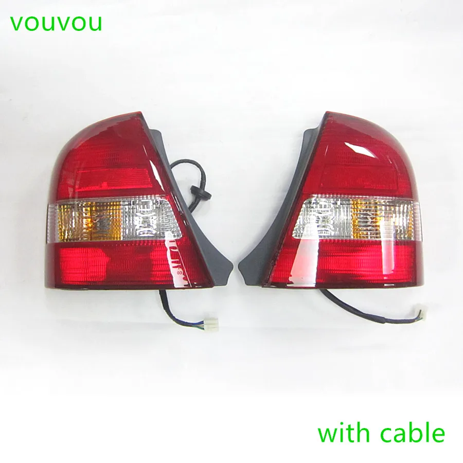 vouvou Car accessories 1 set L and R tail lamp for Mazda 323 protege 5 BJ 1998-2006 51-160