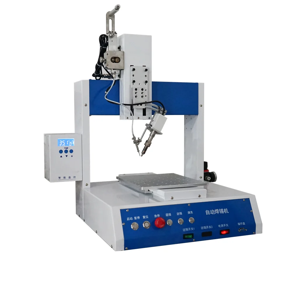 Usb Automatic Soldering Machine PCB Led Lights Automatic Socket Soldering Machine Three Axes Automatic Soldering Machine