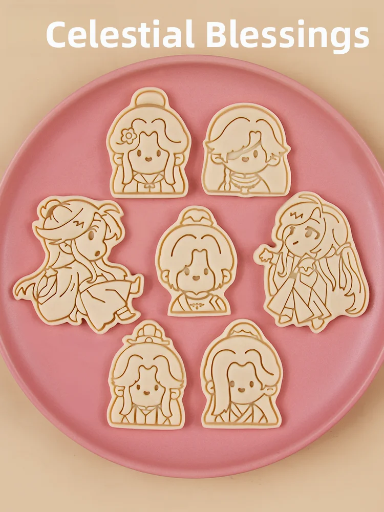 

Мультяшные 3D-формы для выпечки печенья и сливочного печенья, настраиваемые кухонные принадлежности для дома