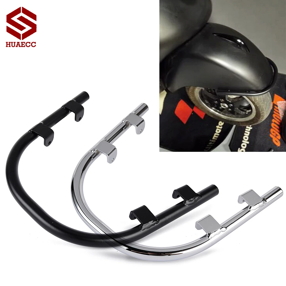 Motorcycle Front Fender Crash Bars for Vespa GTS300 GTS250 GTV300 2008-2021 Guard Rail Mudguard Rack Bracket Protector