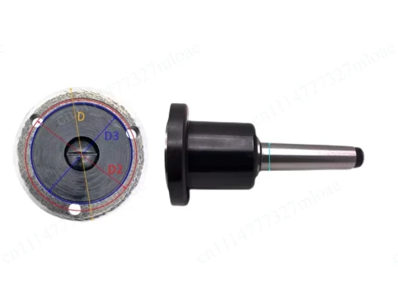 Three-jaw four-jaw chuck adapter 80mm 100mm 125mm 160mm rotary taper MT2 MT3 MT4 MT5 lathe chuck spindle flange
