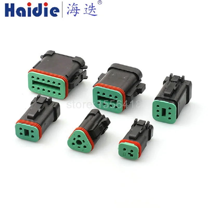 1-20 sets automotive connector DT04-2P-E005 DT04-3P-E005 DT04-4P-E005 DT04-6P-E005 DT04-08PA-E005 DT04-12PA-E005