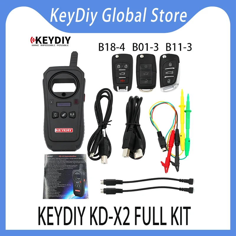 KeyDiy KD-X2 KD X2 KDX2 Key Programmer Car Remote Maker Unlocker Key Generator/Chip Reader/Frequency Tester PK KDMAX KD900 KDX4