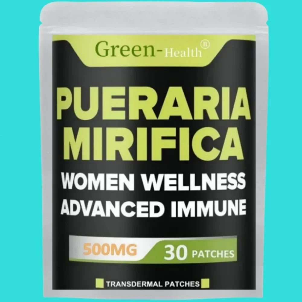 Pueraria Mirifica Transdermal Patches（30 Patches ） Support Women's Wellness Naturally, Immune System & Energy