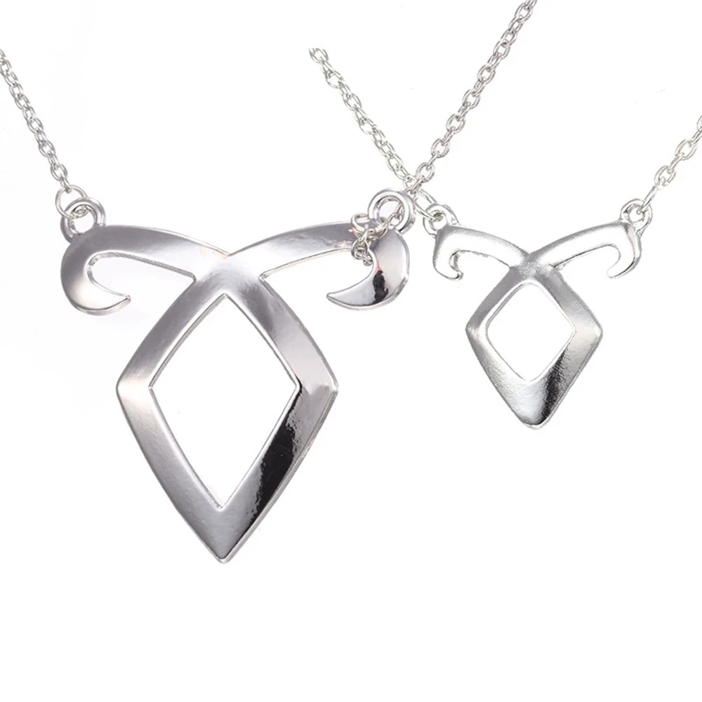 Steampunk الملاك الجناح قلادة كريستال مطعمة والعتاد آلية قلادة مع Nephilim رون سلسلة القوطية السماوية البقايا للهدايا