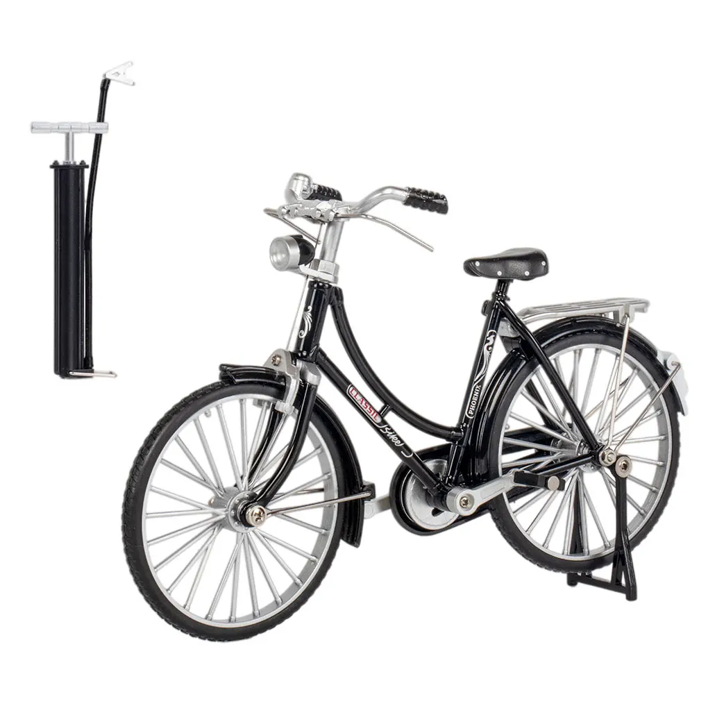 Women Bicycle Model 7-14 Age Decorative 1:10 Simulation Toy Plaything