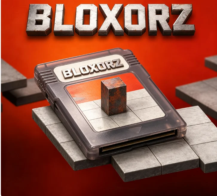 Bloxorz GBC Game Card Random Case