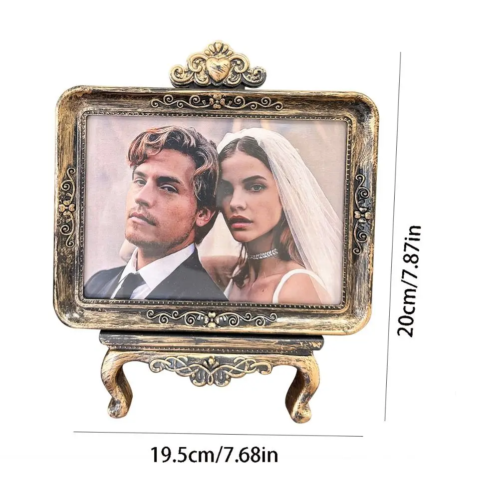 European Style 7 Inch Photo Frame Creative Fashion Photo Albums Retro Simple Picture Frame Gift