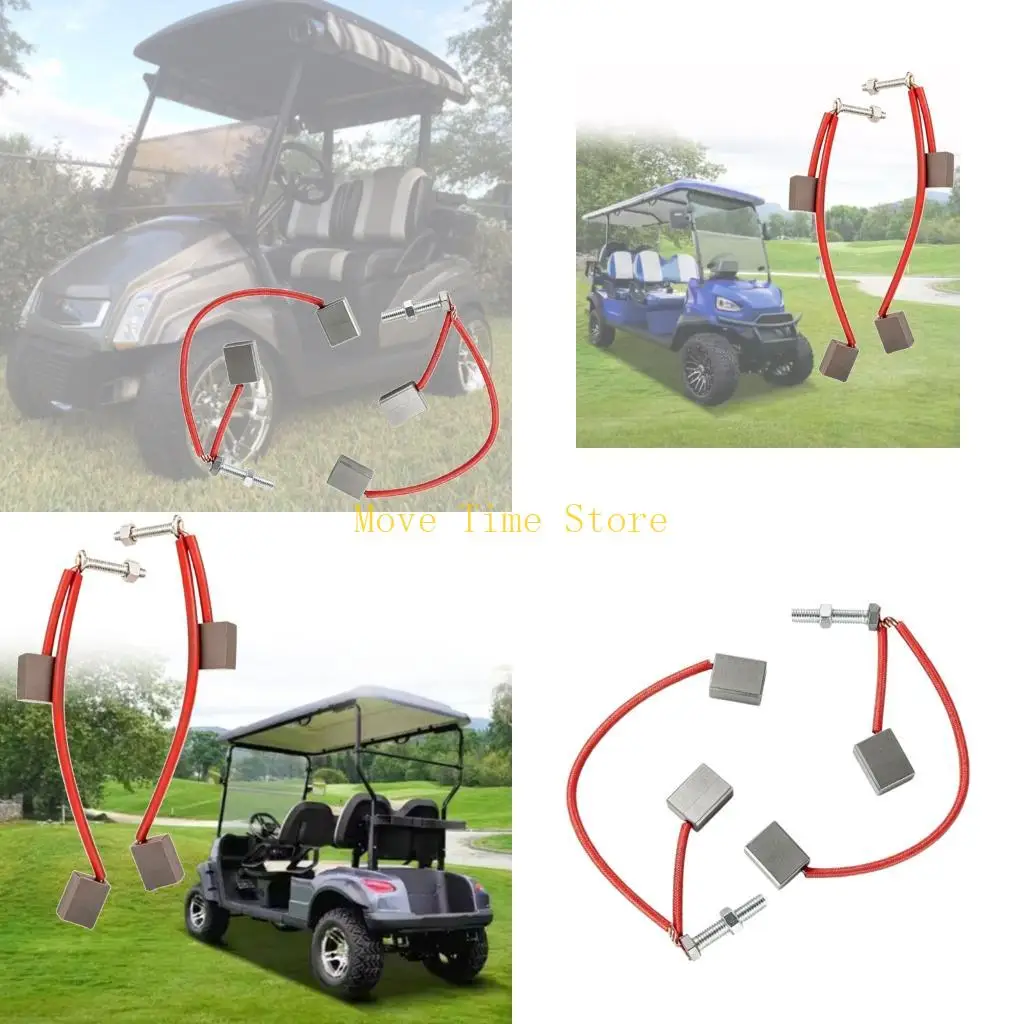 92ME 2 divisions Starter producer Brush set For Club Car example 2001 2008 Golf Cart