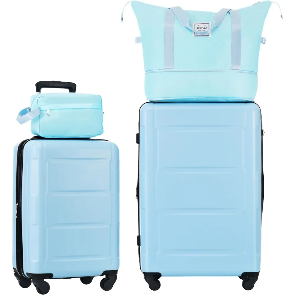 

Luggage set 2-piece luggage set, 20 inch and 24 inch hard shell luggage sets