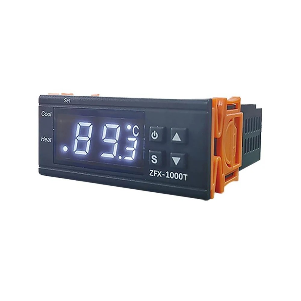 Digital Thermostat Heating Cooling Dual Mode Temperature Controller -50℃~99℃ 0.1℃ Resolution NTC Sensor for Temperature Control