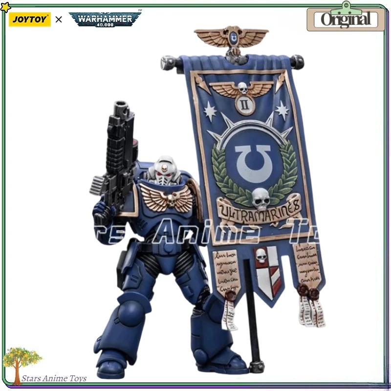 

JOYTOY 1/18 Action Figure Warhammer 40k Ultramarines Heroes of The Chapter Primaris Ancient Posca Model Collection Toys