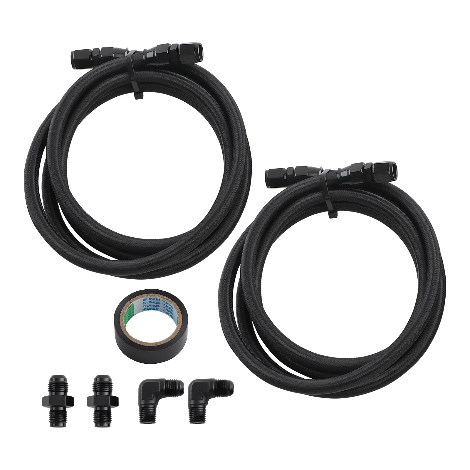 

Nylon Stainless Steel Braided Lines For GM 4L60E 4L65E TH350 TH400 700R4