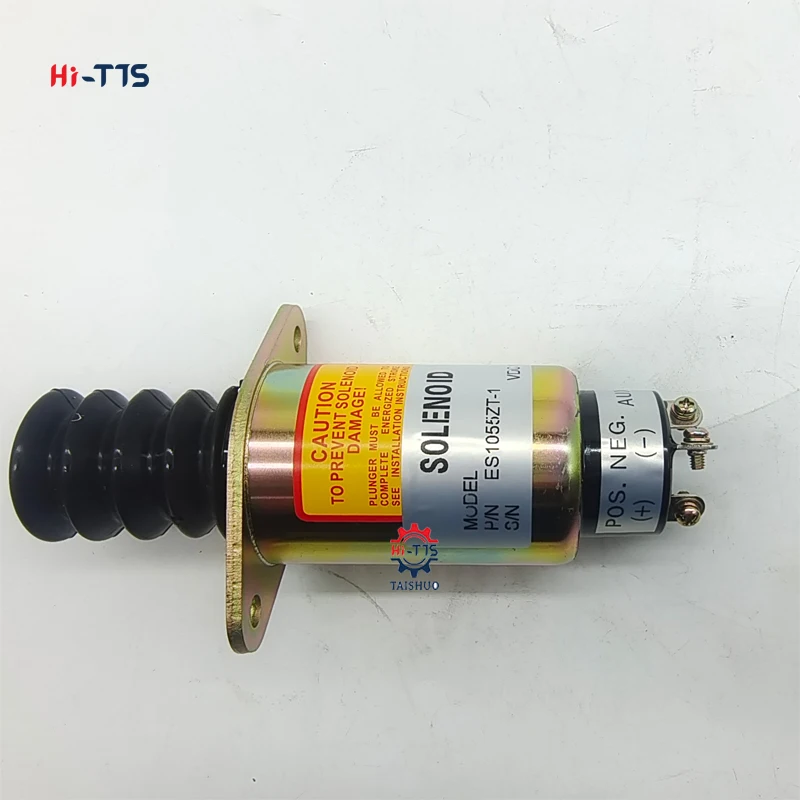 Hot Sale ES10552T-1 12VDC 12V Shut off Solenoid Valve Engine Solenoid Valve