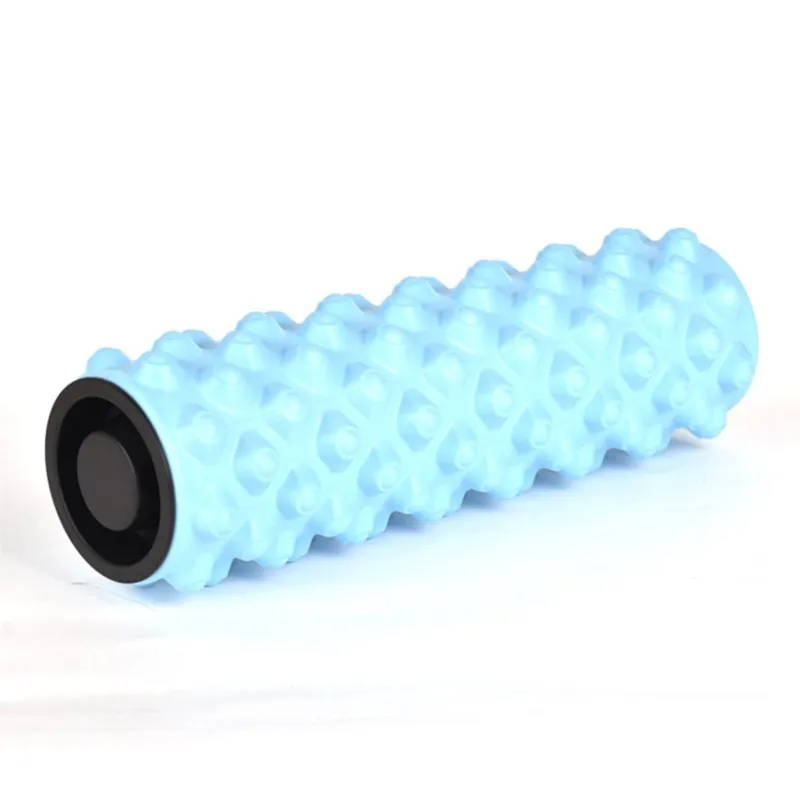 

45*14cm Hollow Yoga Column Foam Roller With Cover Yoga Seat Pilates Fitness Foam Roller Gym Massage Sports Muscle Relaxation