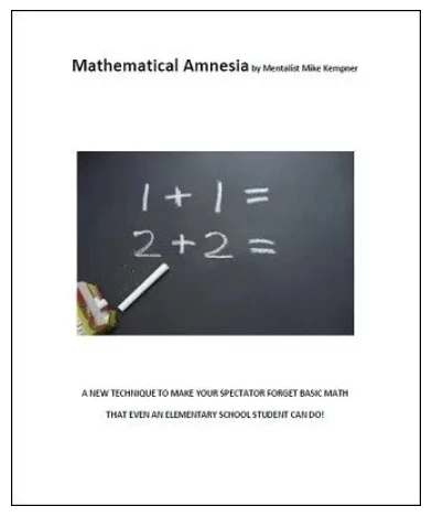 

Mathematical Amnesia by Mike Kempner - Magic tricks (Instant Download)