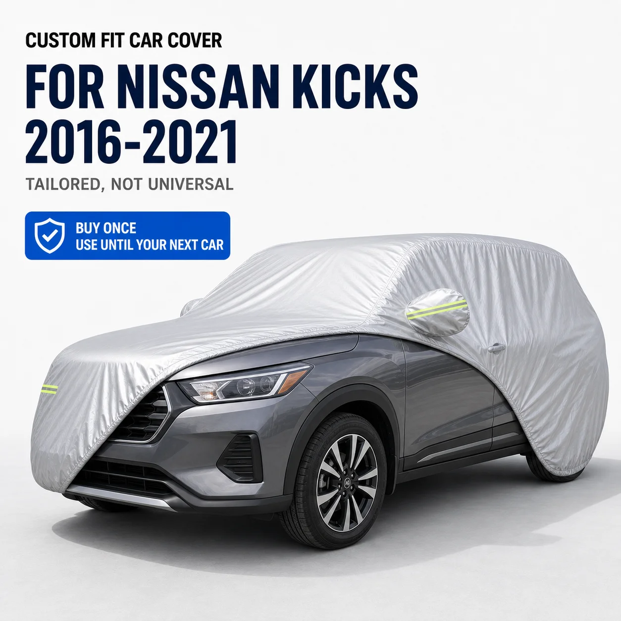 For Nissan Kicks 2016-2021 Exterior Car Cover Custom Fit Car Sun Protector Waterproof Dustproof Car Outdoor Protection