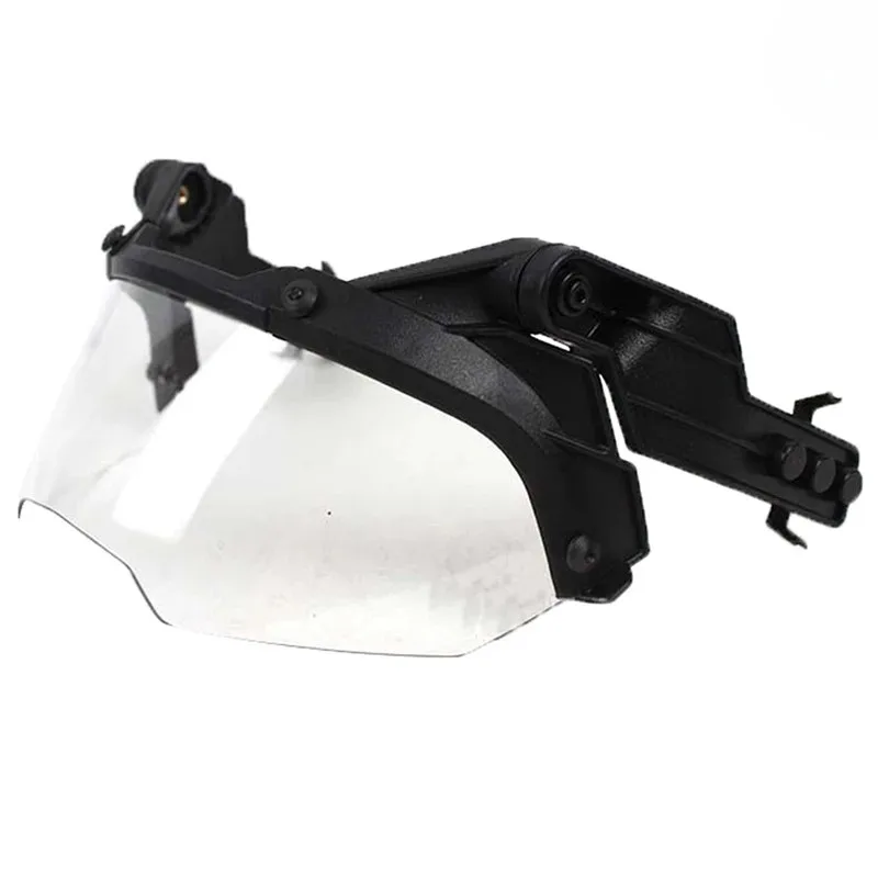 Adjustable Tactical Helmet Flip Protection Goggles Eyewear Protective with Rail Mount Adapt for FAST MICH AF Helmet