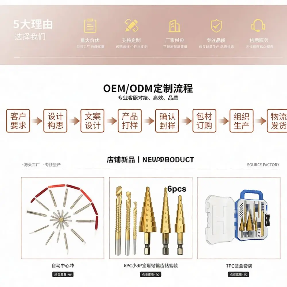 Automatic Center Punch Tool Precision Marking Locator For Metal Wood Drilling Spring Loaded Impact Puncher Hand Accessory