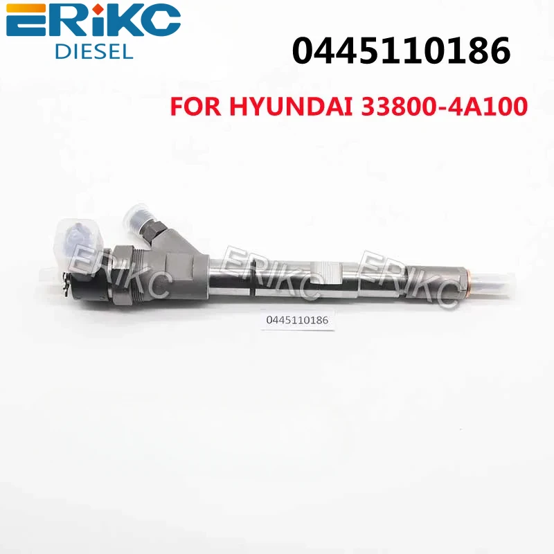 

0445110186 0445 110 186 0 445 110 691 Топливная форсунка Common Rail для Hyundai Starex/Libero/Starex 2.5CRDi KIA Sorento