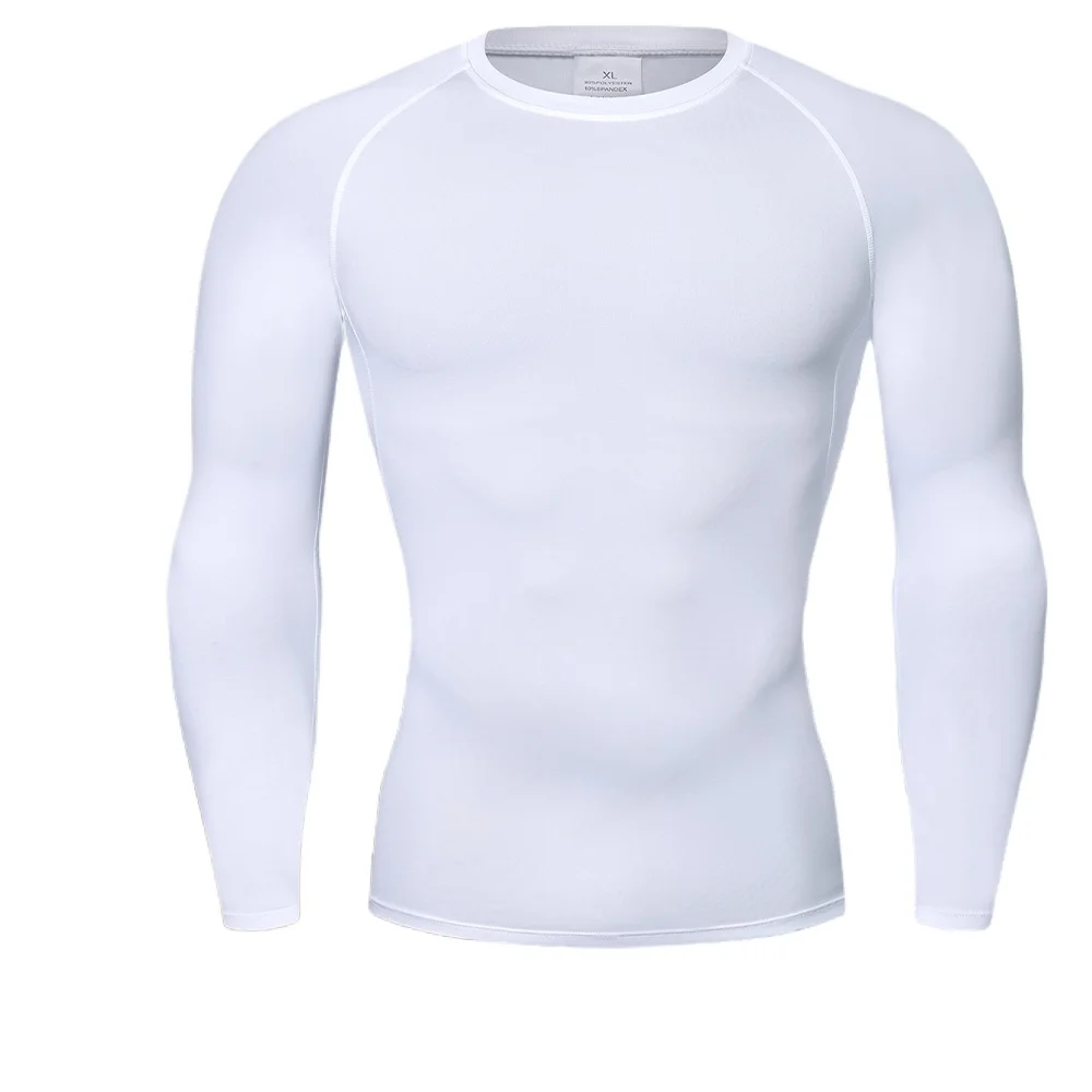 الشتاء الرجال ملابس اخلية حرارية مجموعة رجل صوف مبطن الدافئة الملابس الداخلية طويلة جونز ضغط الجوارب اللياقة البدنية طقم رياضي #6