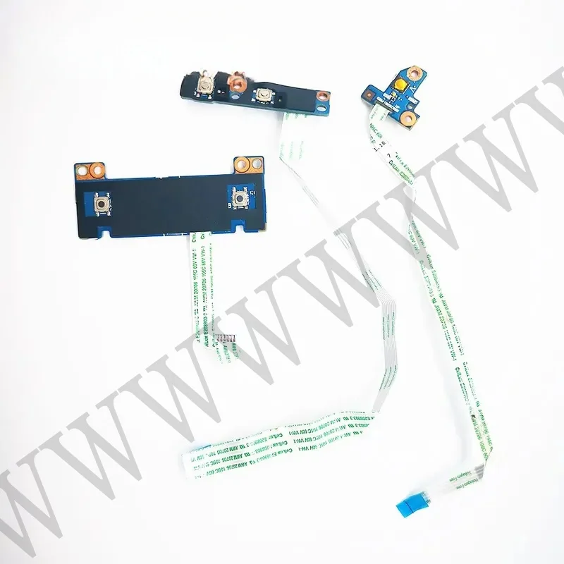 Placa de Botón de Encendido BTR para Portátil HP Probook 4530s 4535s con Cable, Interruptor, Botón de Mouse Izquierdo y Derecho, Botón Inalámbrico WIFI