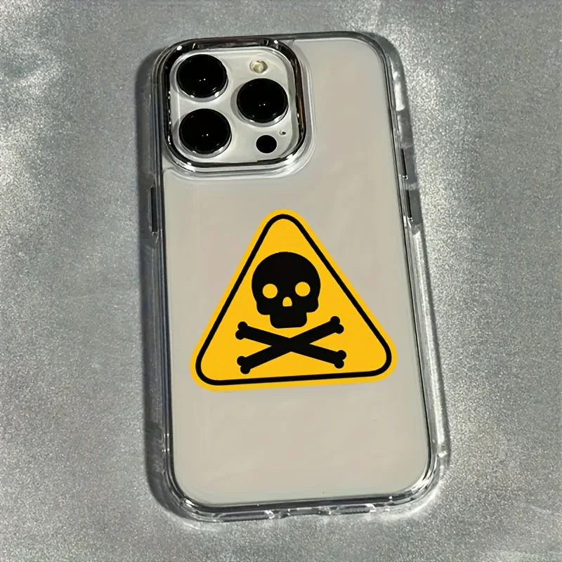 Warning Sign INS TPU Phone Case For Samsung Galaxy S26 S24 S25 Ultra Plus A56 A57 A55 A17 A26 A37 A36 A06 A07 Shockproof Cover