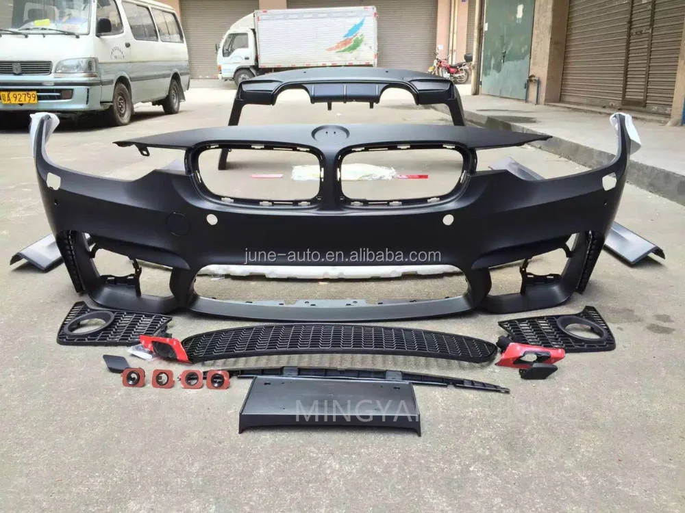 

Автоаксессуары: Спойлер-накладка на бампер для BMW F30 F35, тюнинг-комплект M3