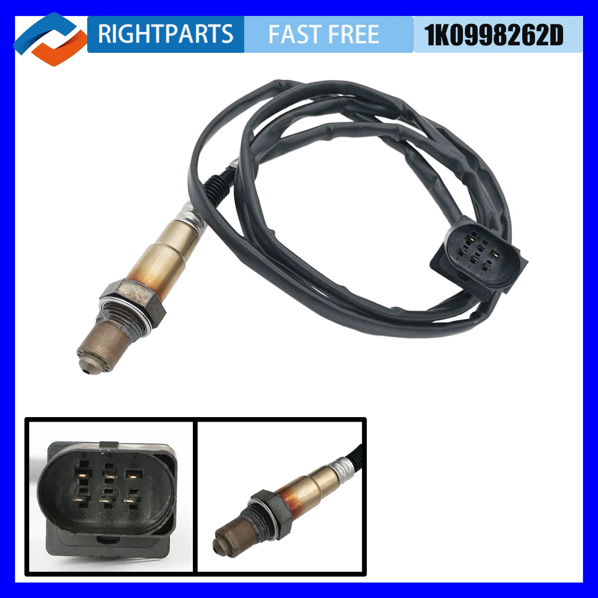 1K0998262D 234-5112 New Oxygen Sensor For Skoda 1999-2005 Volkswagen Jetta 1.8L-L4 For VW Car Sensor 0258007351 0 258 007 351