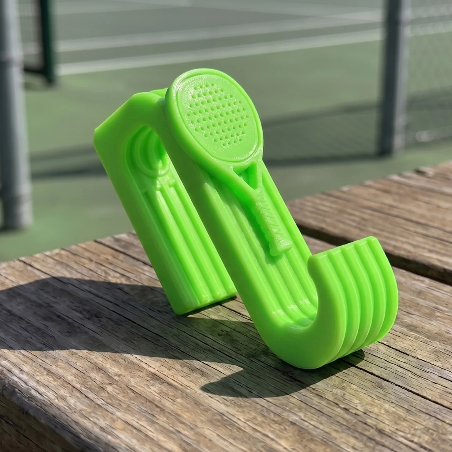 Robuster Tennisplatz-Zaunhaken, Starker Maschendrahtzaun-Taschenhalter für Sportausrüstung, in Mehreren Farben Erhältlich – Detail 11