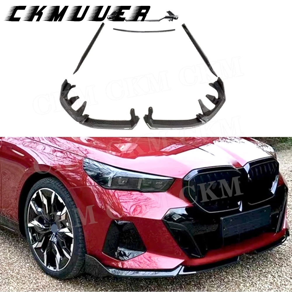 

CKMUUER ABS Front Lip Rear Bumper Diffuser Side for BMW 5 Series G60 G68 M Sport 2024+ Skirts Rear Trunk Spoiler Accessories