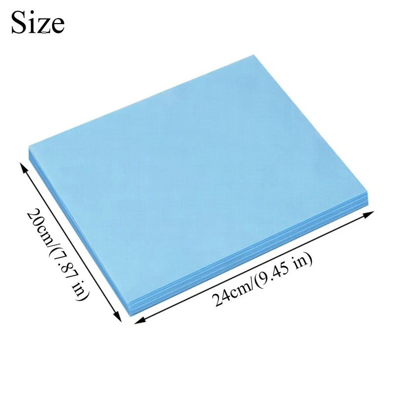 100 Sheets Nail Dust Collector Filter Paper 20*24cm Nail Vacuum Dustproof Replace Filters Film Paper Nail Vacuum Filter Pad