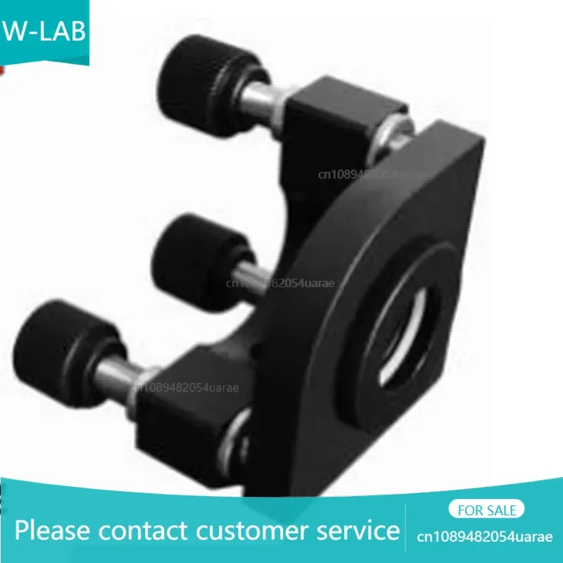 3D Adjustable Circular Lens Holder Translation Tilt Triaxial Adjustment Reflection Sub-element Installation Fixed Support