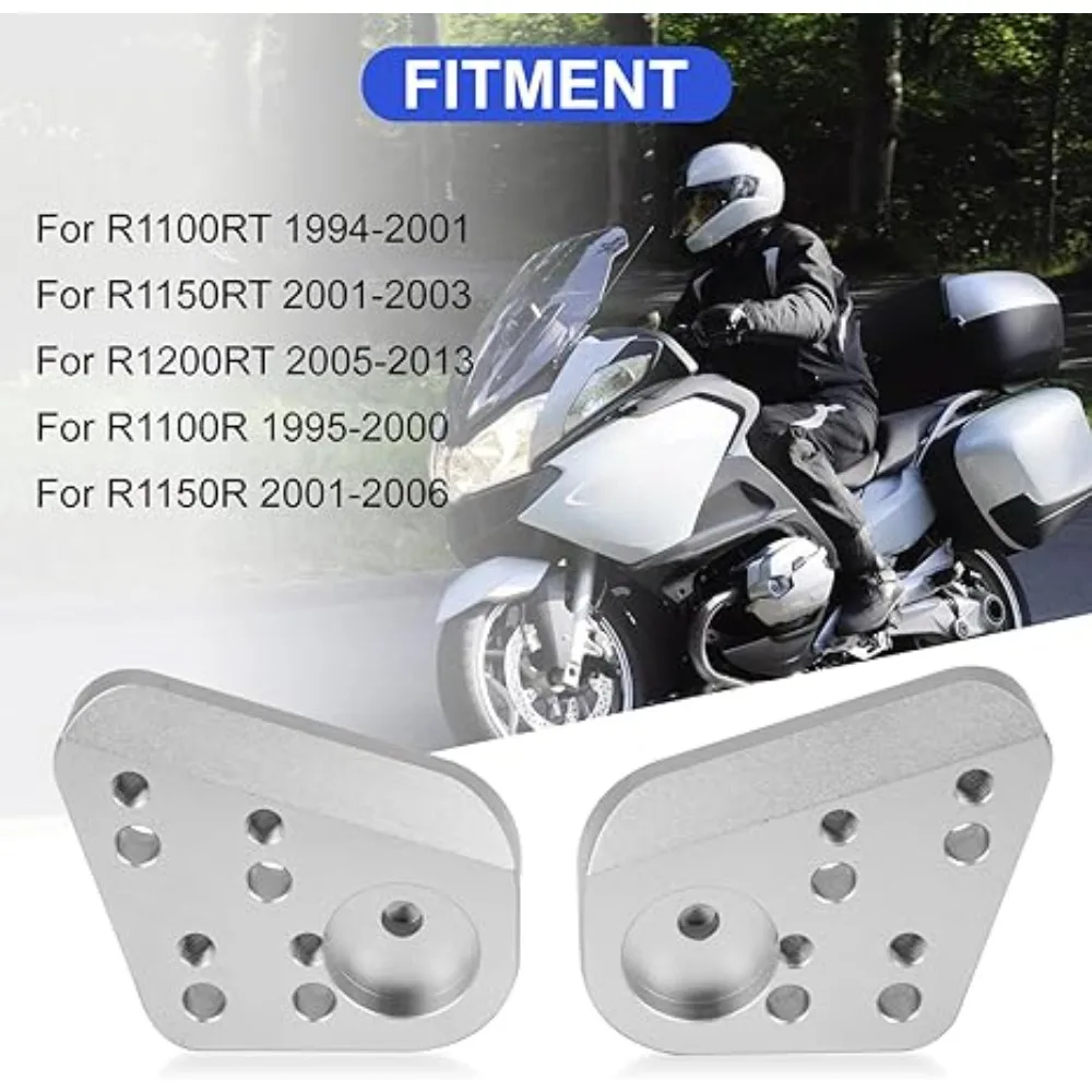 Motorcycle Handlebar Clamp Raised Extend Handlebar Mount Riser for BMW R1100RT R1150RT R1200RT R1100R R1150R 1994-2013